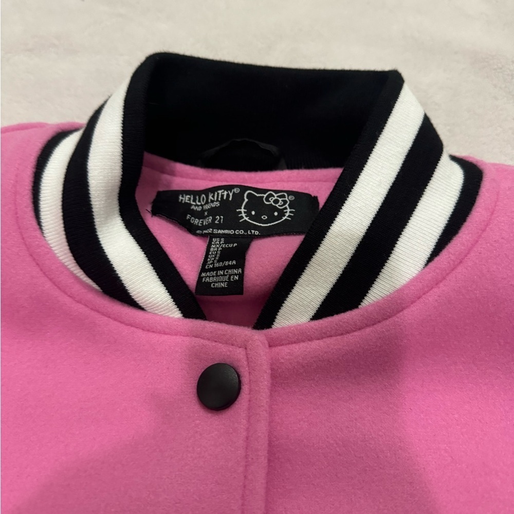 Hello Kitty Forever 21 Varsity Jacket RARE​​​ - Picture 3 of 6